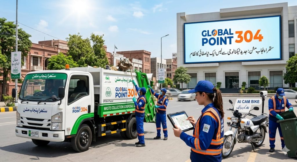 Suthra Punjab Mission AI waste management system by Global Point 304.
