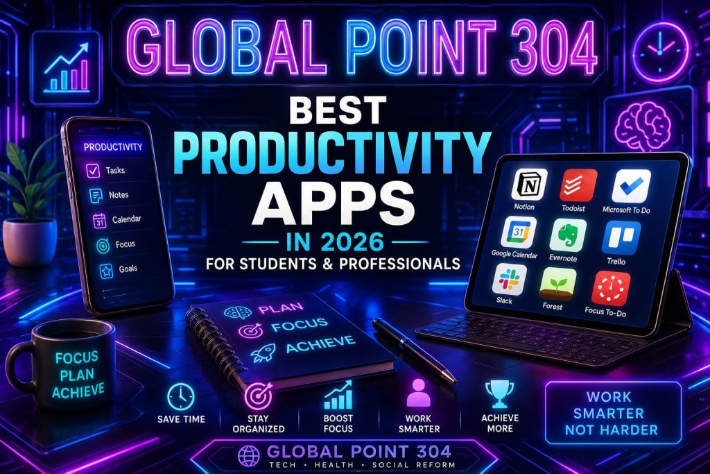 Best productivity apps 2026 for students and professionals