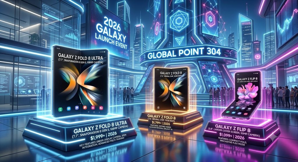 Samsung Galaxy Z Fold 8 قیمت اور فیچرز 2026