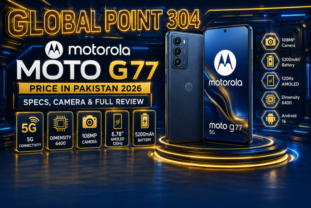 Motorola Moto G77 price in Pakistan 2026 smartphone review